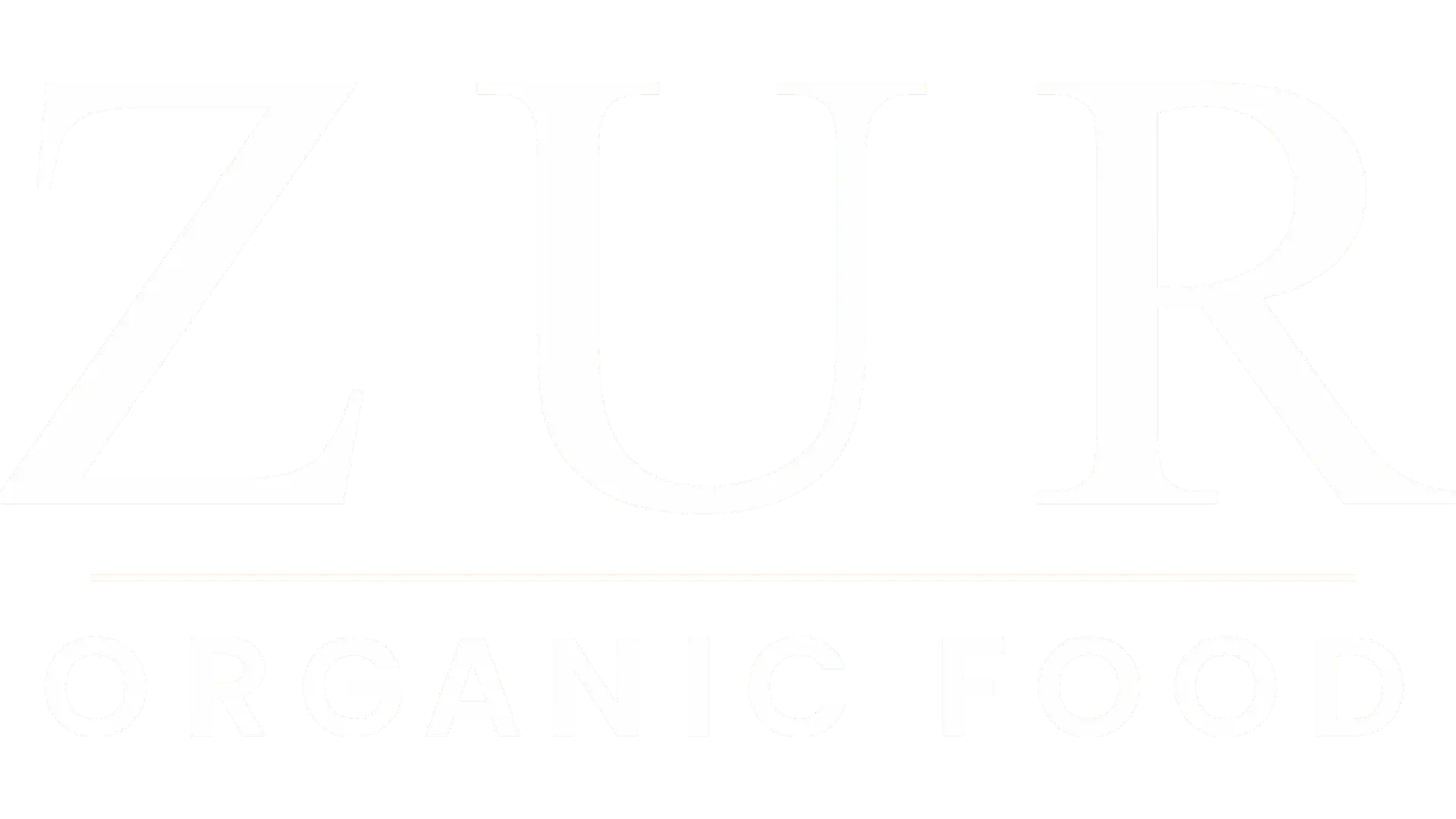 Logo de tipografías de Zur Organic